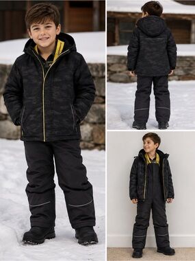 Boys Stormpack Snowsuit Winter Jacket & Snow Pants Set – Size 4